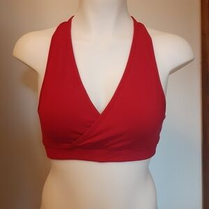Lululemon‎ V neck bra,Red,size 6